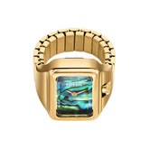 Reloj Fossil Anillo Reloj Cuarzo Acero Inoxidable Mujer - ES5411